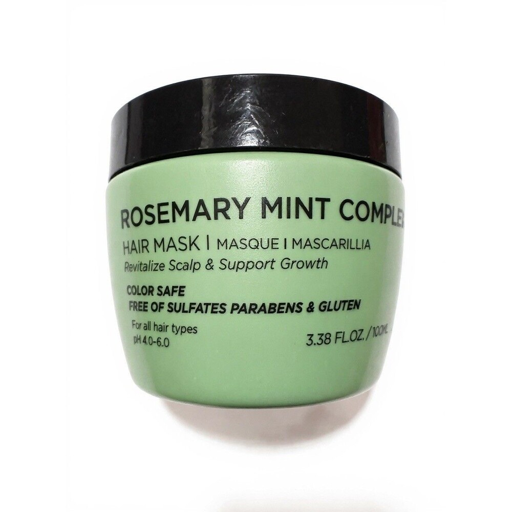 Luseta Rosemary Mint Complex Hair Mask Revitalize Scalp Color Safe 3.38oz New